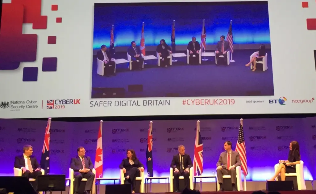Heads of Five Eyes speaking at CyberUK19
