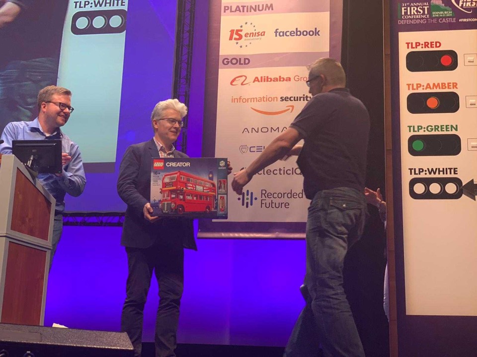 Use of the TLP at the FIRST annual conference in Edinburgh