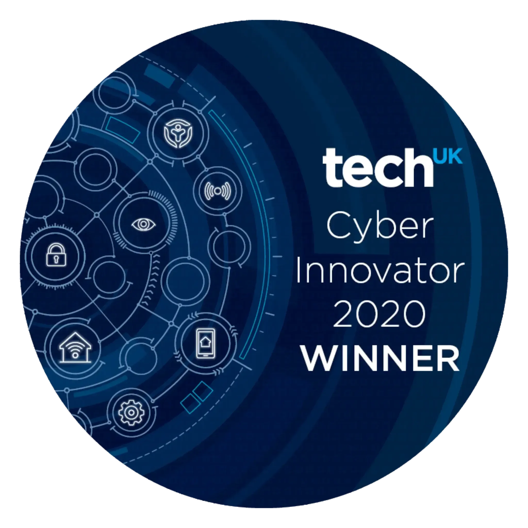 Cyber Innovator 2020 winner badge