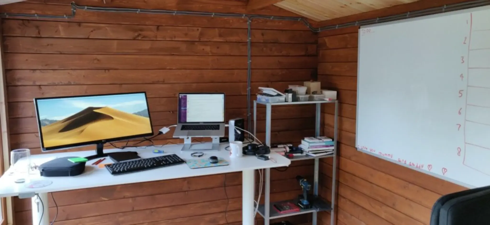 Ian's office space