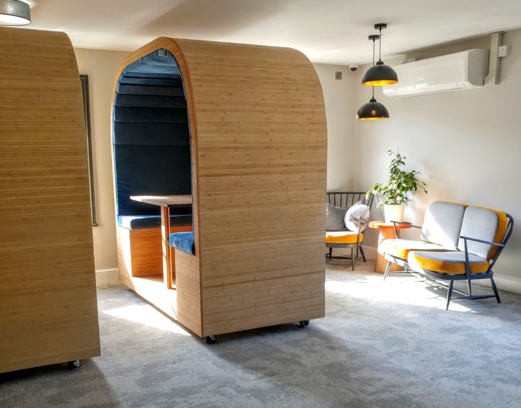 Pods at The Workplace in Cheltenham